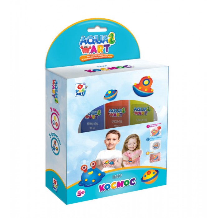 Набор для творчества 1 Toy Aqua Art Сделай игрушку Космос T20082 - КупиМама в городе Москва / kupimama.ru