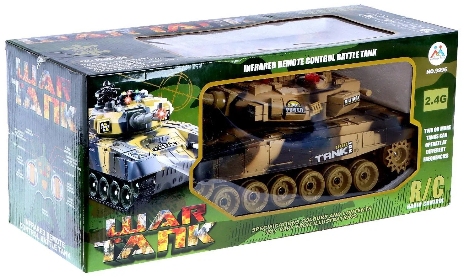 Танк Brother Toys War Tank р/у 9995 в городе Москва. КупиМама | kupimama.ru