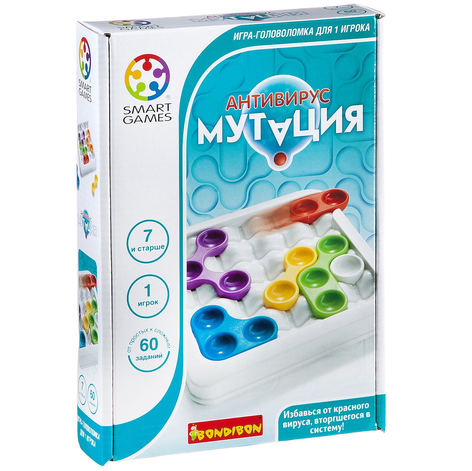 Игра-головоломка Bondibon Антивирус Мутация BB1888