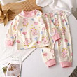 Пижама Kids Txy 8264795d (Молочный+розовые мишки, 100)